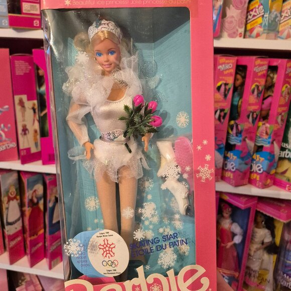 1987 Olympic Figure Skating Barbie #4547 - Picture 1 of 7